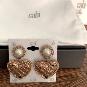 CAbi Heart of Gold Earrings